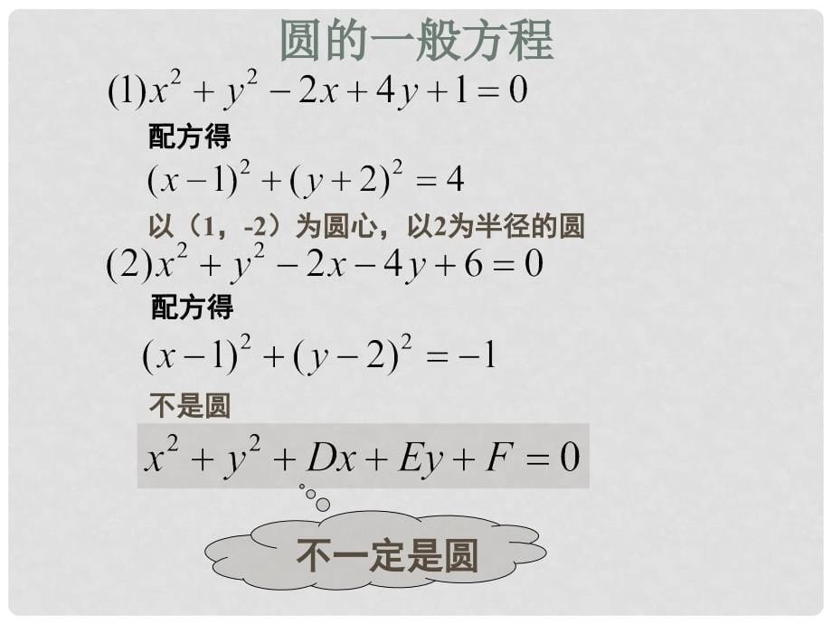 高中数学 第二章 平面解析几何初步 2.2 圆与方程 2.2.1 圆的方程课件2 苏教版必修2_第5页