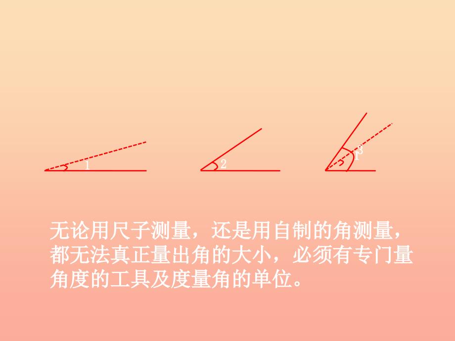 四年级数学上册二线与角5角的度量一教学课件北师大版_第4页