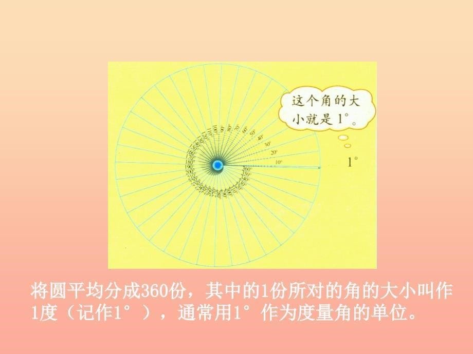 四年级数学上册二线与角5角的度量一教学课件北师大版_第5页