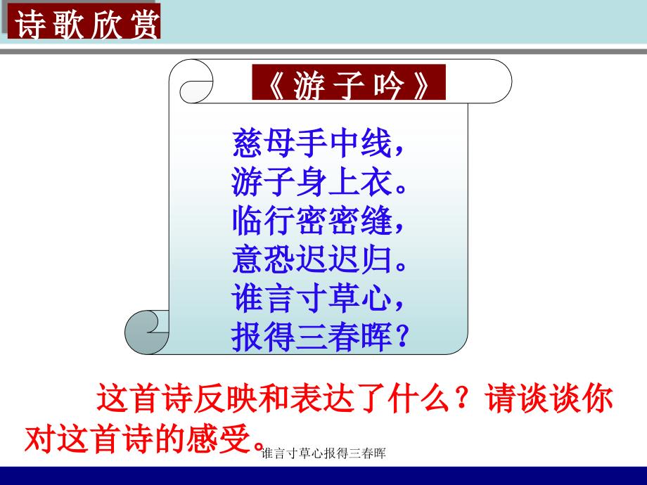 谁言寸草心报得三晖课件_第4页