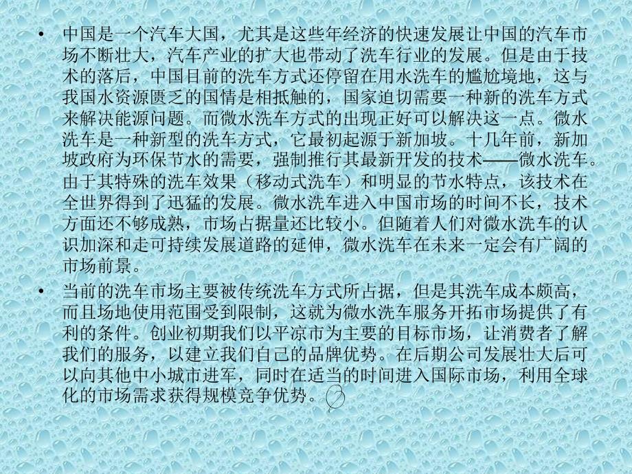 汽车美容公司创业计划书.ppt_第4页