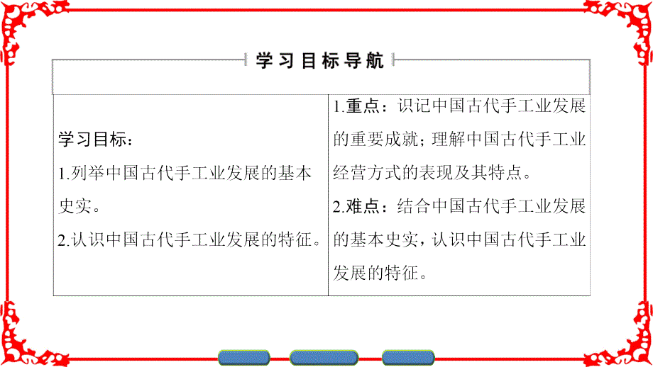 高中历史 第1单元 中国古代的农耕经济 第4课 农耕时代的手工业课件 岳麓版必修2_第2页