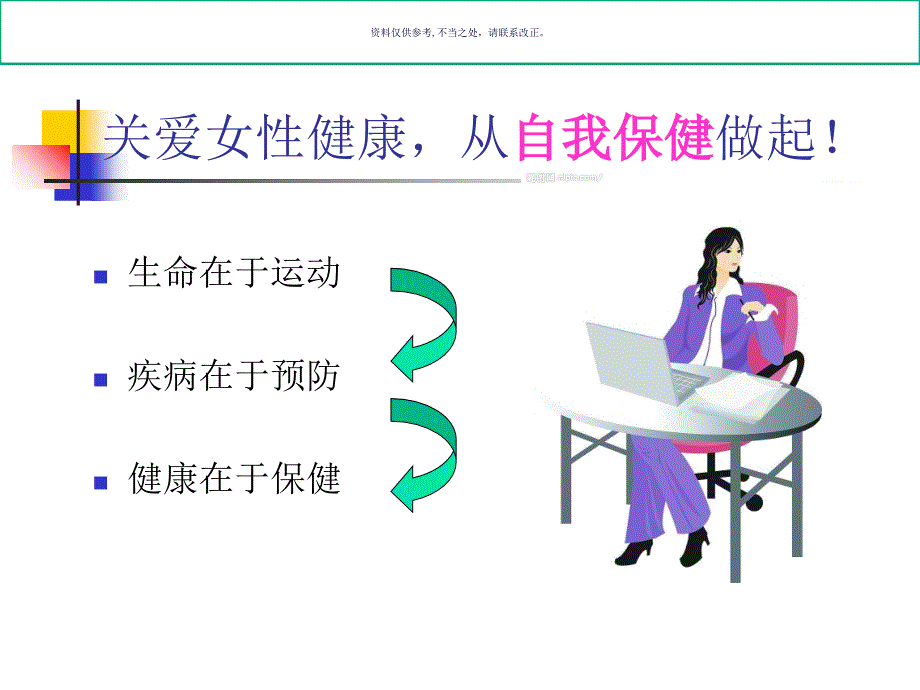 女性健康科普知识的讲座医学知识课件_第2页