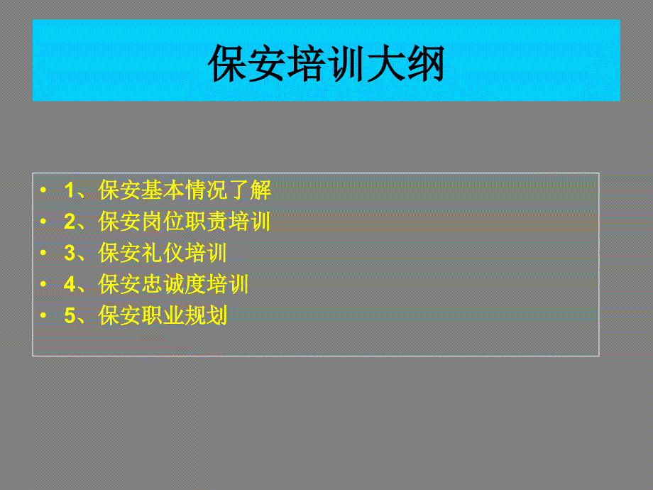 保安员培训资料_第1页