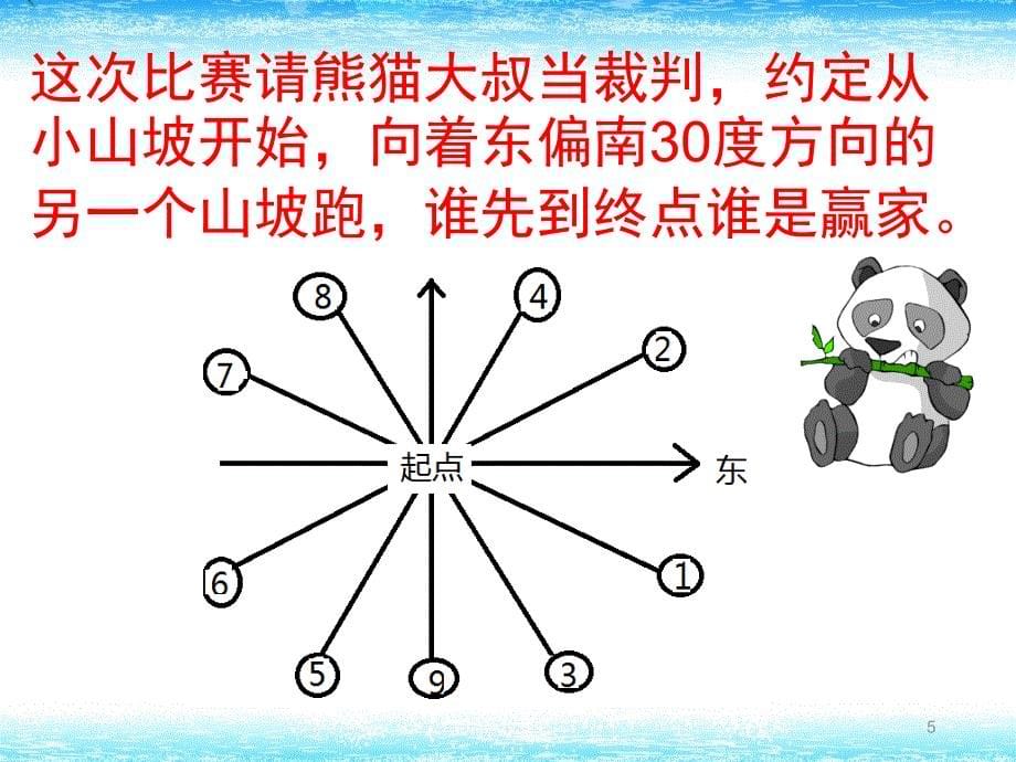 新人教版六年级上数学第二单元位置与方向课堂PPT_第5页