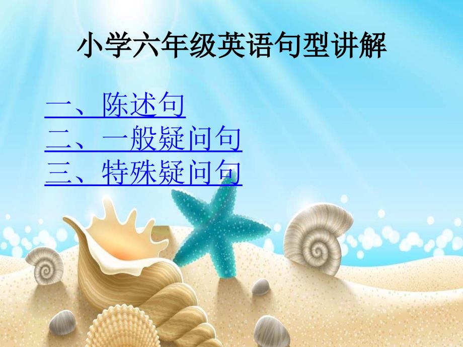 陈述句一般疑问句和特殊疑问句_第1页