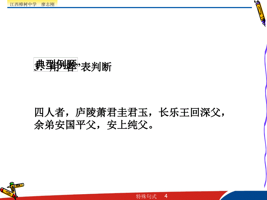 文言文特殊句式基础ppt课件_第4页