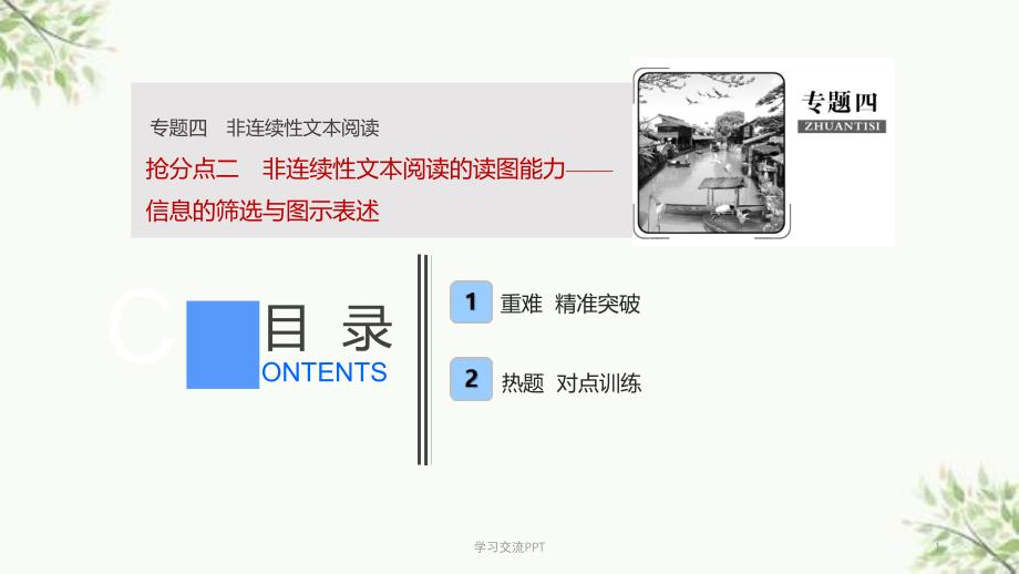 非连续性文本读图能力课件_第1页