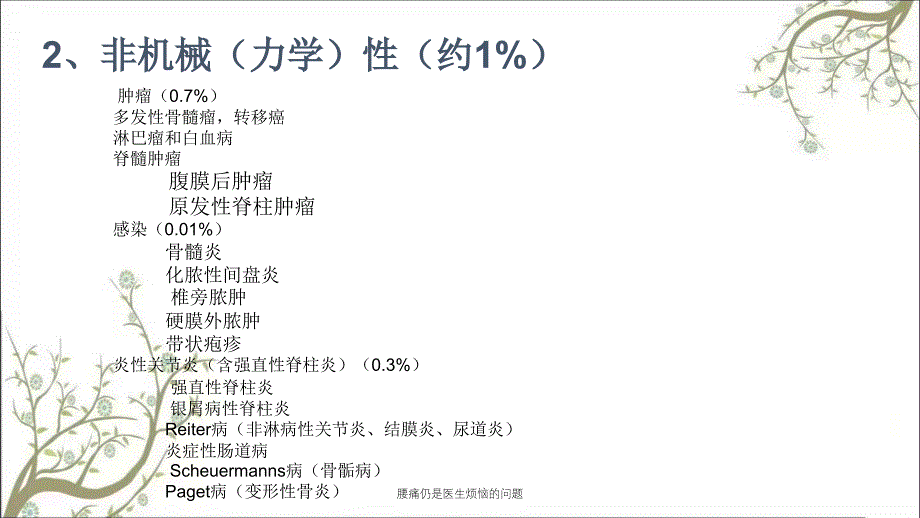 腰痛仍是医生烦恼的问题课件_第4页