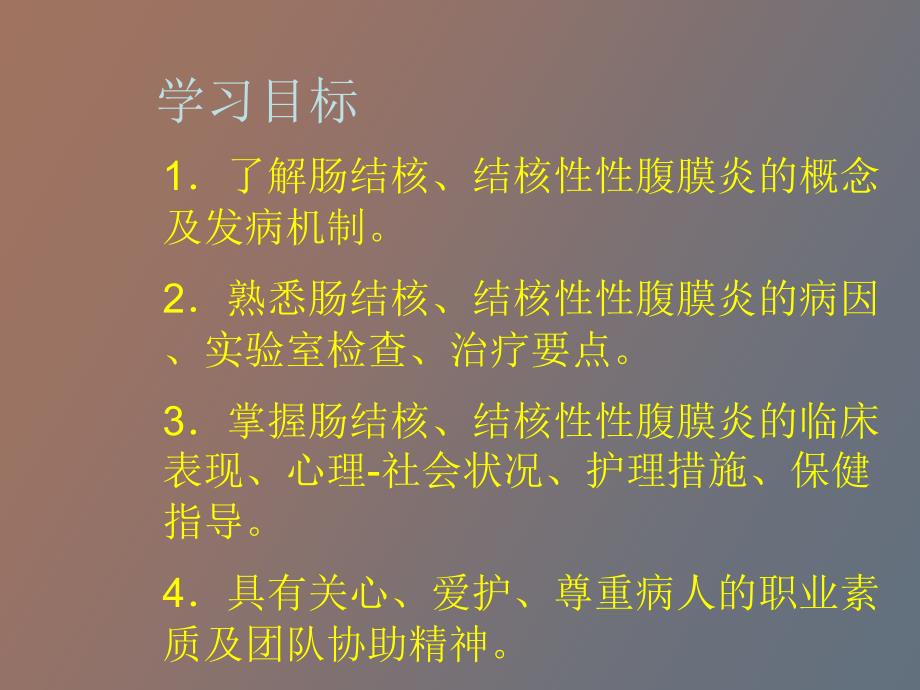 肠结核、结核性性腹膜炎病人的护理_第2页