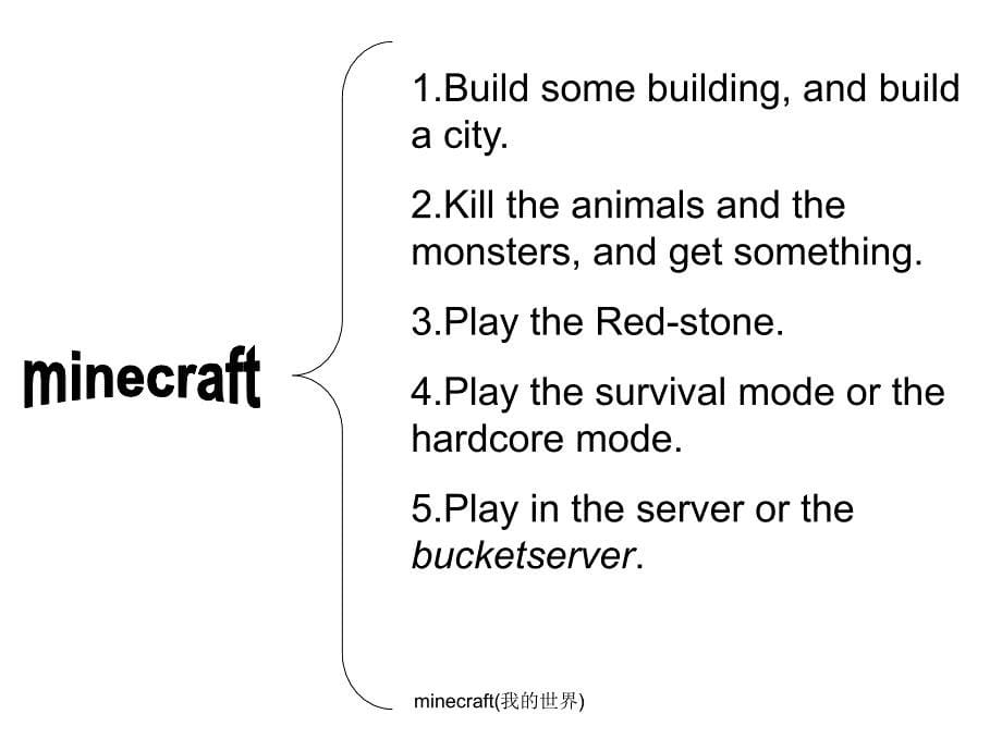 minecraft(我的世界)课件_第5页