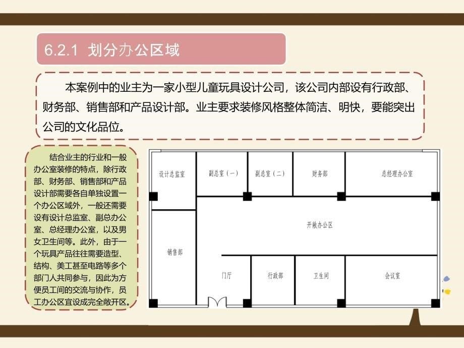 cad绘制办公空间室内平面图ppt课件_第5页