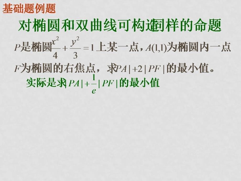 江苏省兴化市楚水实验学校0809高二数学期末总复习课件《圆锥曲线》第3课时抛物线人教版选修二_第5页