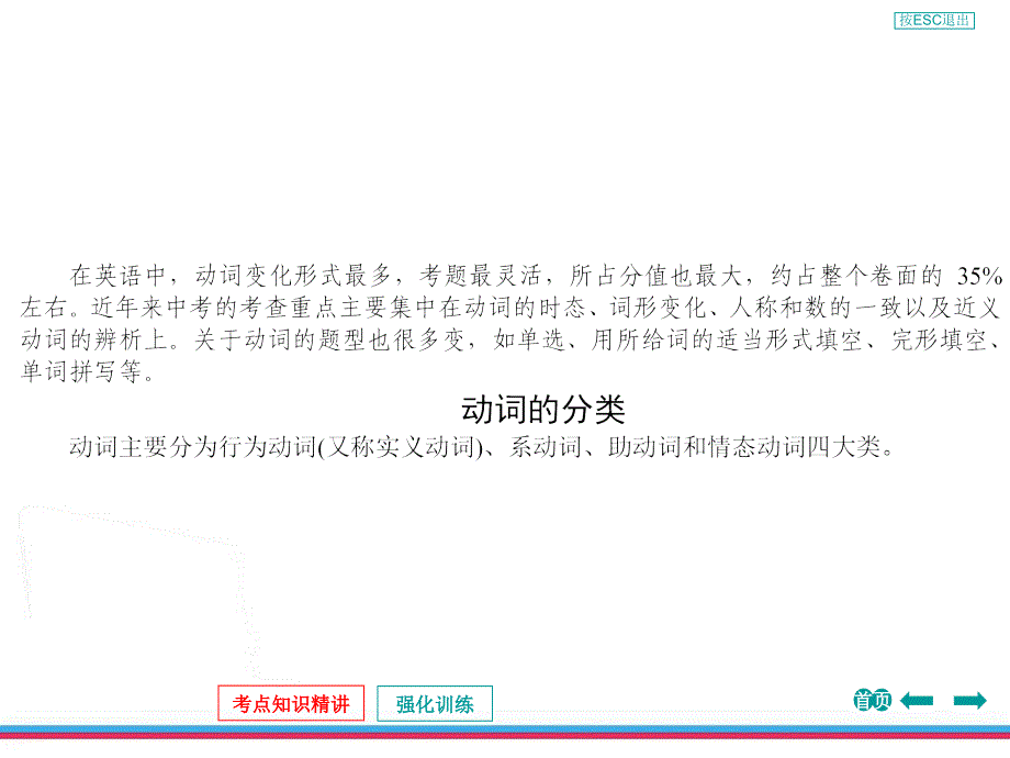 年浙江中考第一轮复习课件第讲动词语法精析_第4页