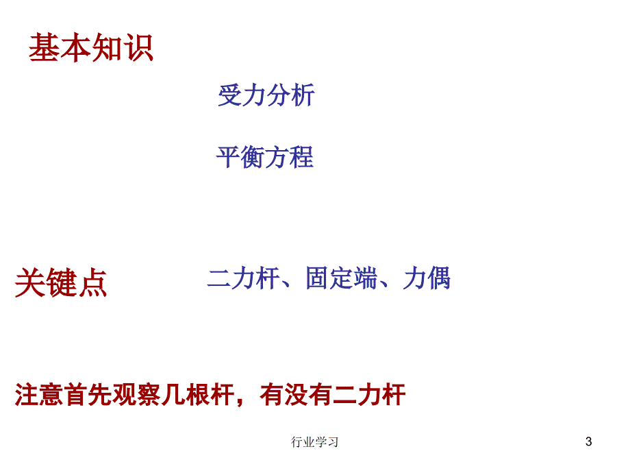 哈工大理论力学知识点总复习[高等教学]_第3页