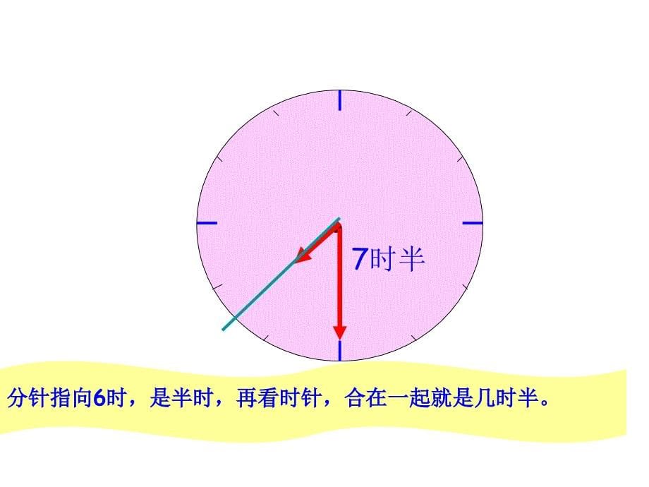 一年级下册数学课件－6认识钟表｜西师大版3 (共10张PPT)_第5页