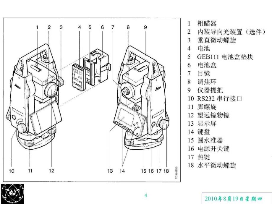 全站仪的介绍与使用_第4页