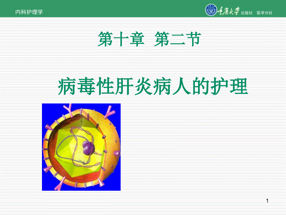 内科护理学第章第二节病毒性肝炎的护理_第1页