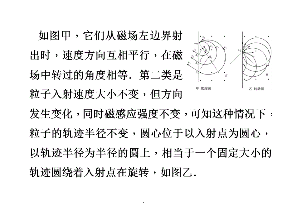 高三物理一轮总复习磁场中的动态问题和磁聚焦问题_第3页