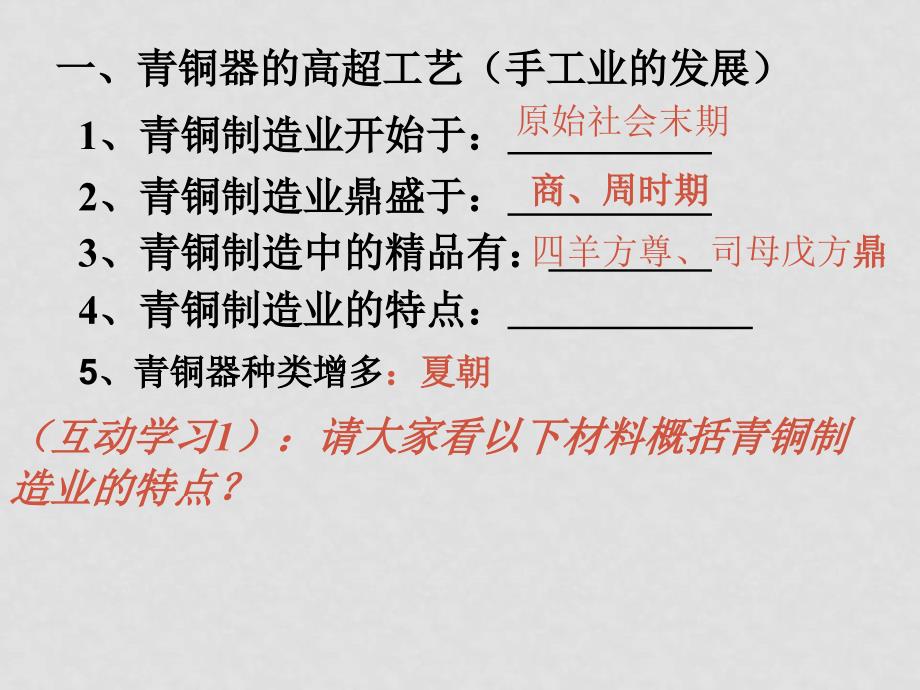 七年级历史上册灿烂的青铜文明课件人教版_第4页