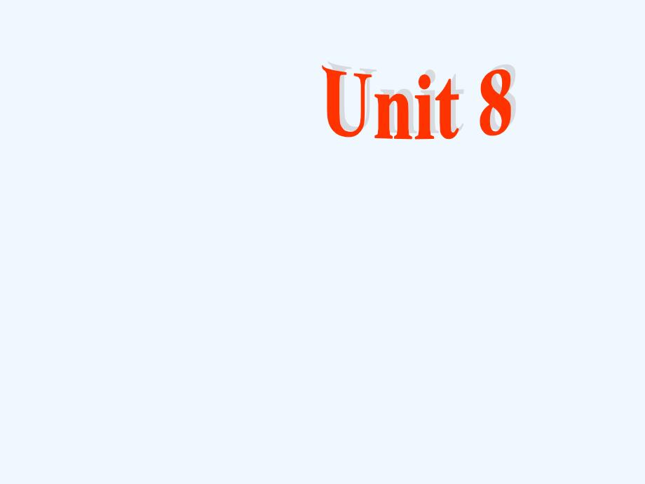 七年级下册Unit8SectionB1_第1页