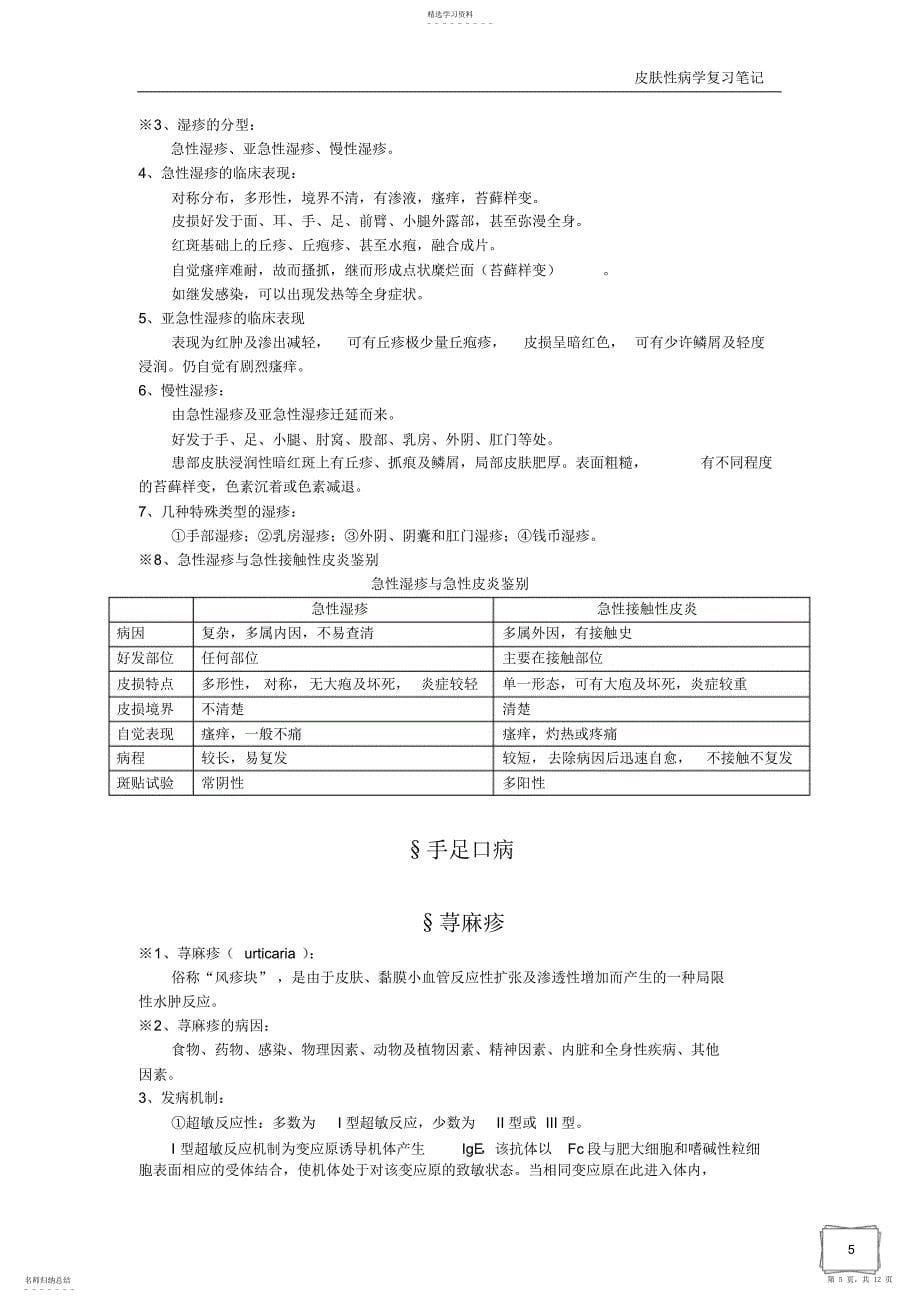 2022年皮肤性病学整理_第5页