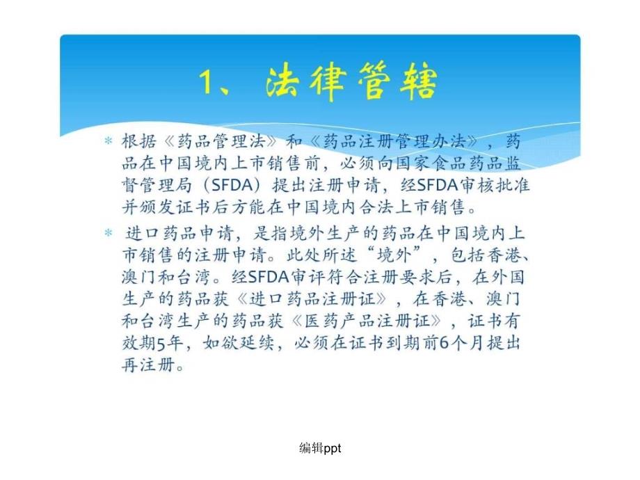 201x年进口药品注册程序培训_第4页