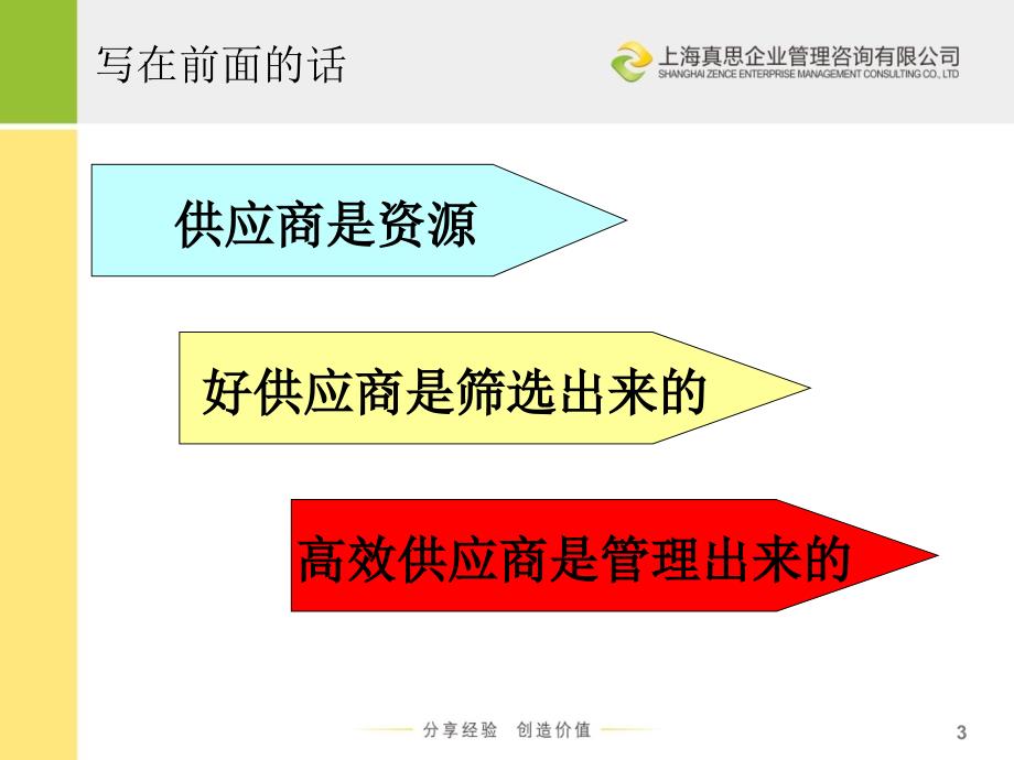 采购供应商关系管理与选择评估讲座PPT_第3页