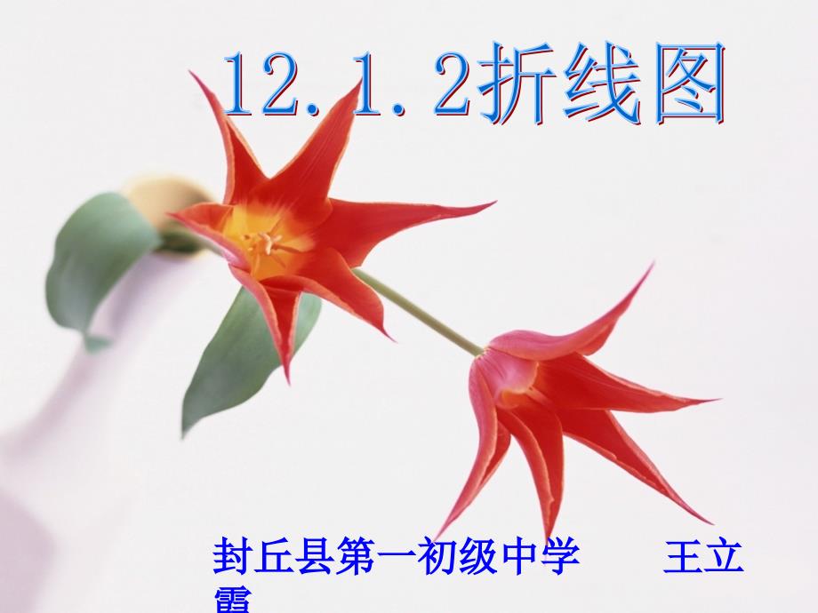 新人教版八 12.1.2折线图 课件_第1页