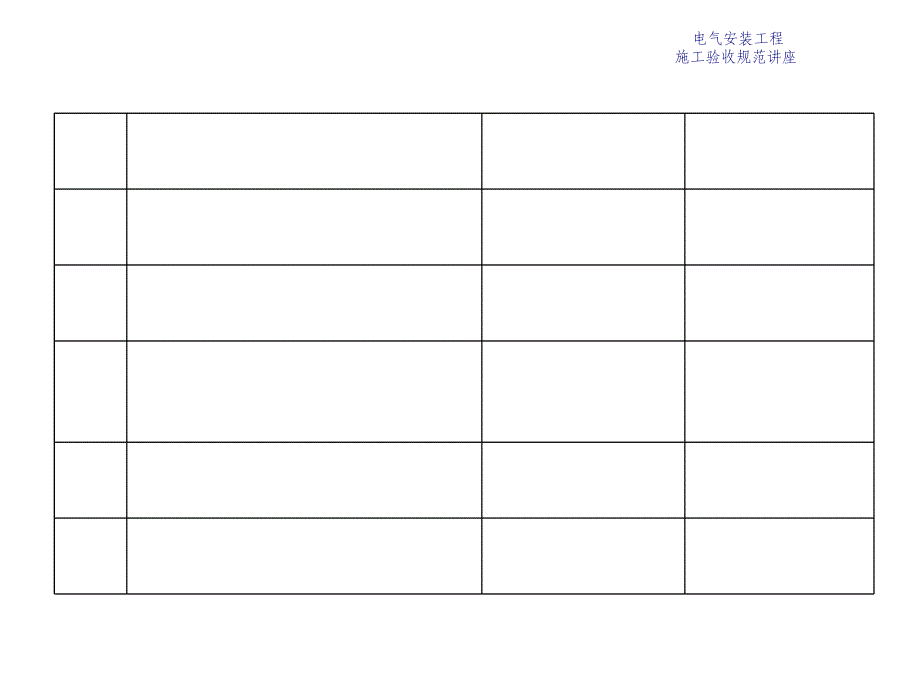 电气安装工程施工验收规范讲座_第4页