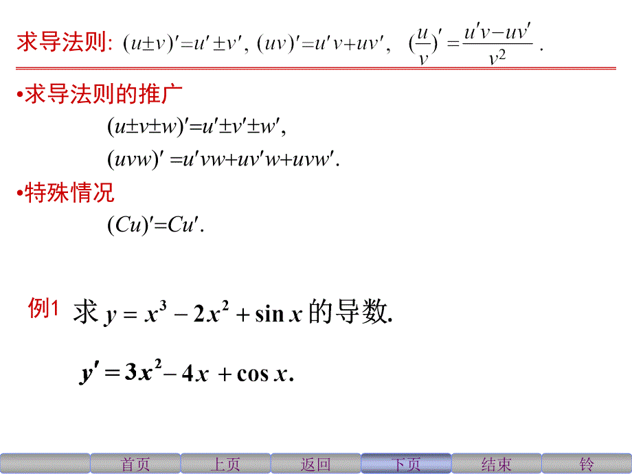 导数四则运算324反函数与复合函数的求导规则_第3页