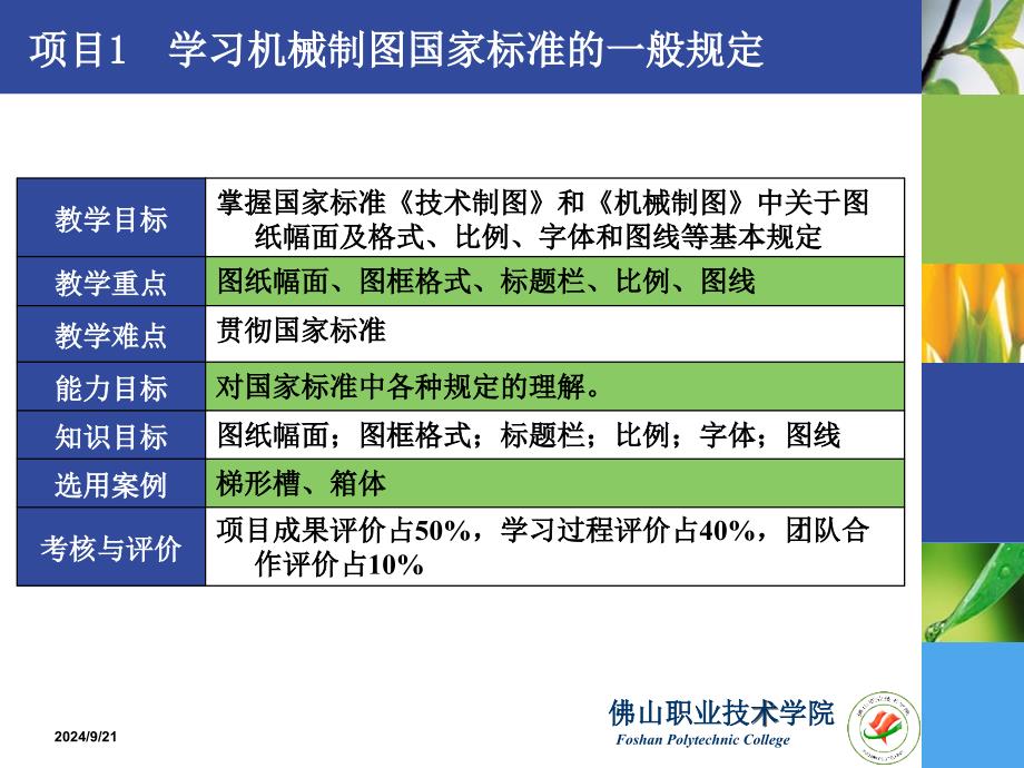 项目1学习机械制图国家标准的一般规定_第3页