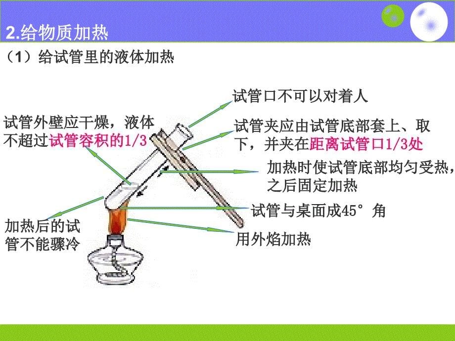 走进化学实验室物质的加热_第5页