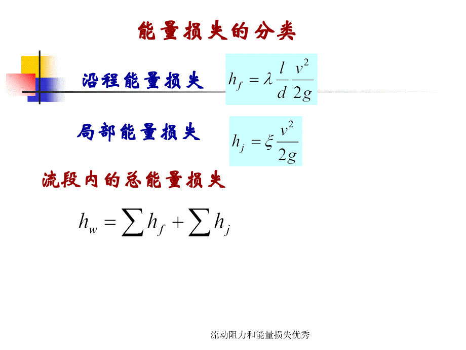 流动阻力和能量损失课件_第4页