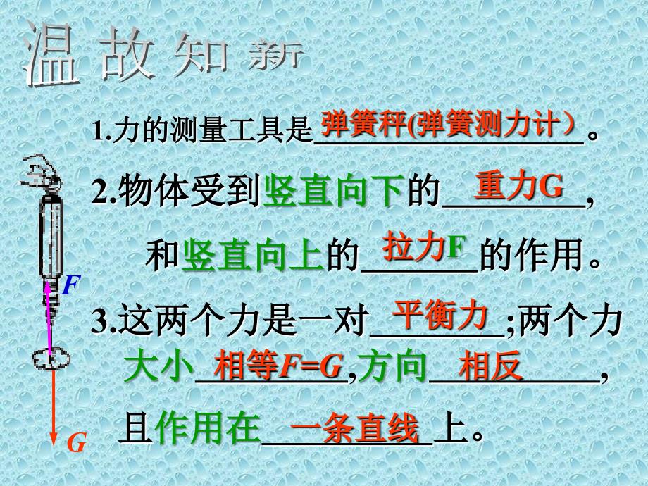 浸入液体中的物体受到液体它竖直向上的浮力_第2页