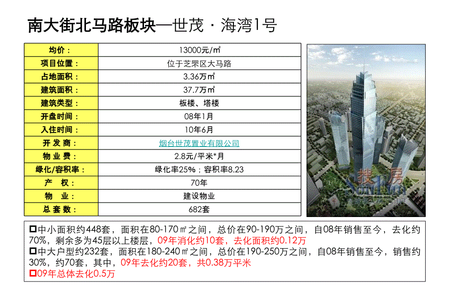 烟台重点区域代表项目分析_第4页