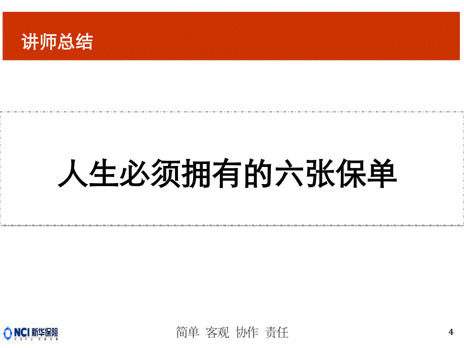 绩优专属会保险理念版块人生必须拥有的六张保单ppt课件_第4页