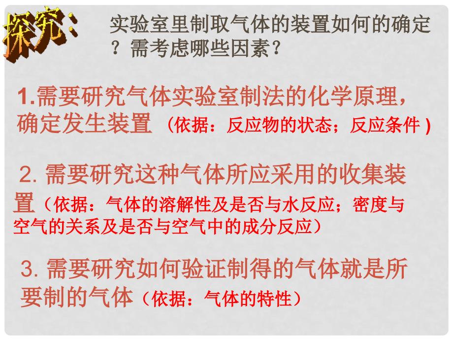 九年级化学上册 二氧化碳的制法的探究及有关知识拓展课件 人教新课标版_第3页