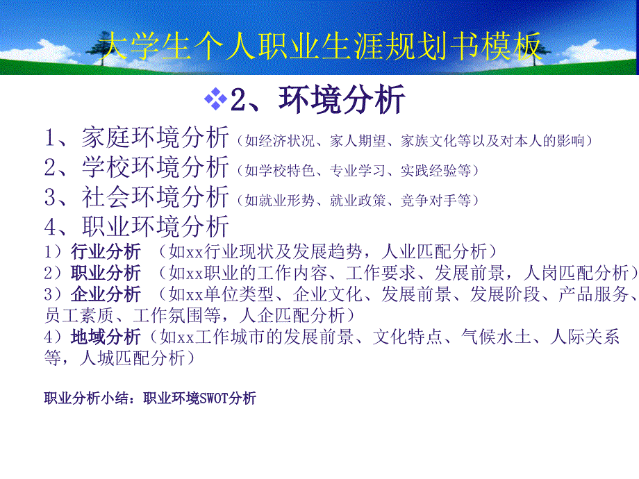 职业规划讲座作业模板.ppt_第4页