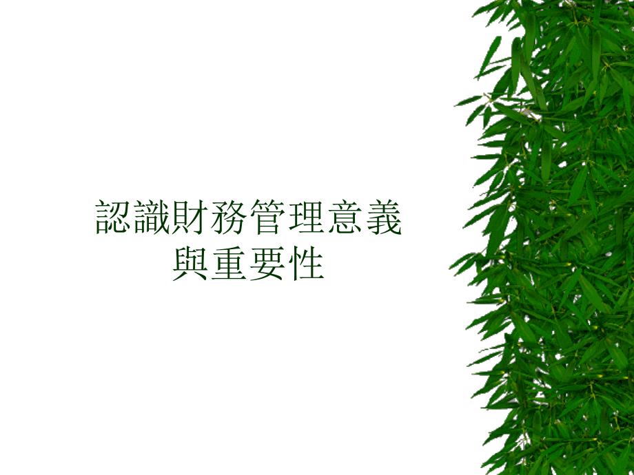 非財務人员的財務管理_第1页