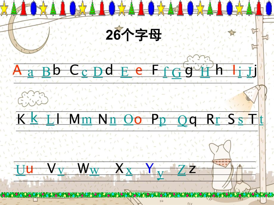 典范英语开学第一节英语课课堂PPT_第4页