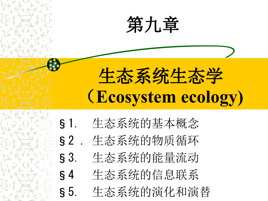 生态系统生态学_第1页