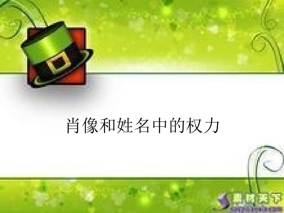 姓名和肖像中的权力.ppt_第2页