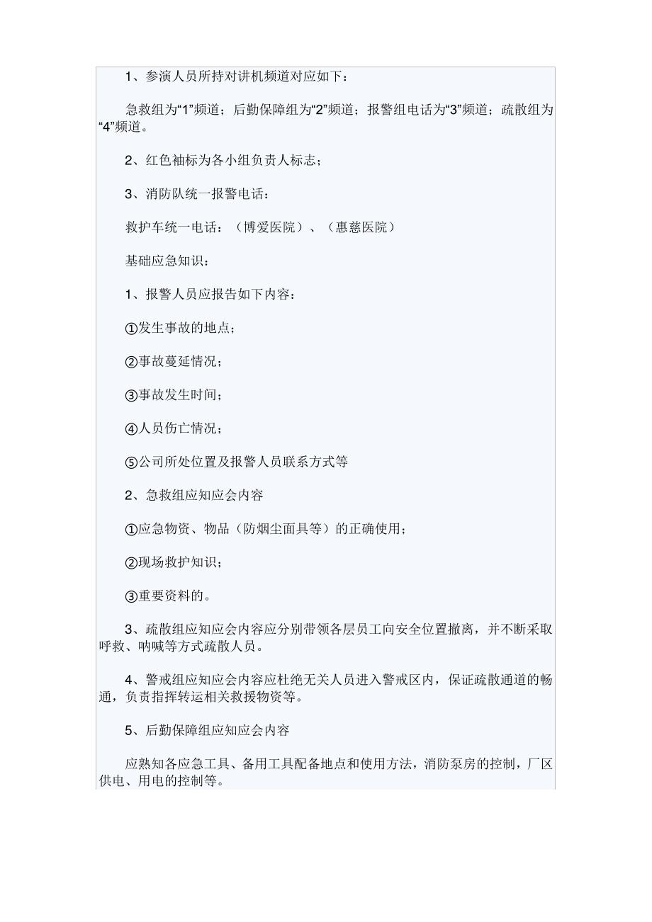 办公楼火灾应急预案_第2页