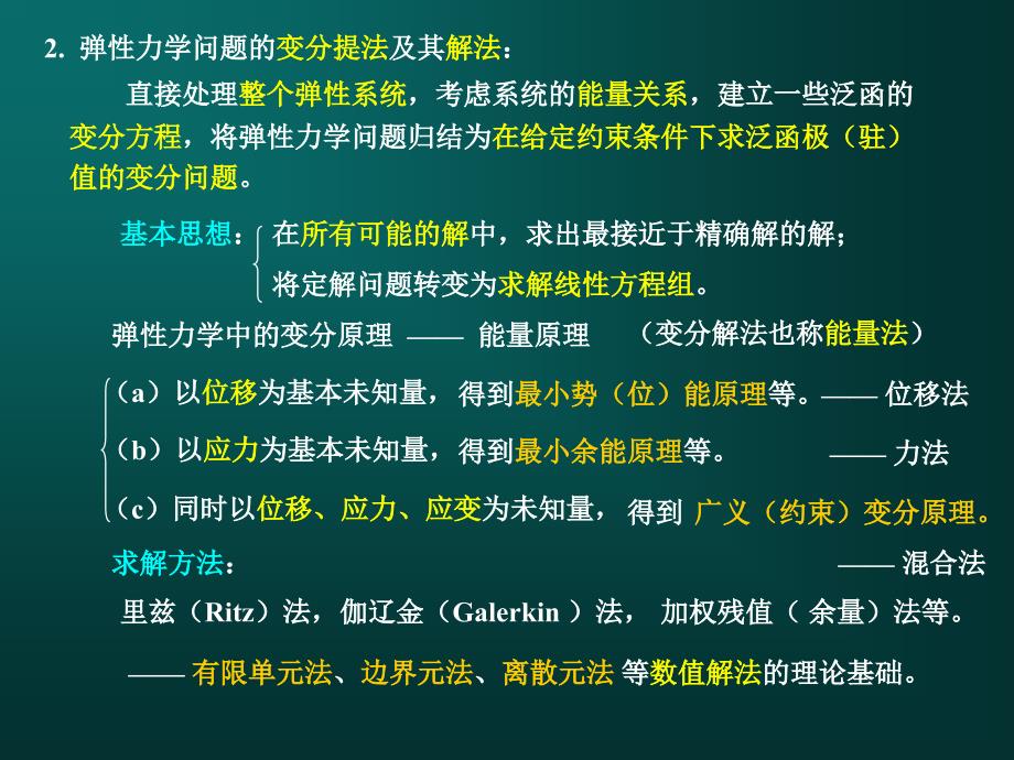 能量原理与变分法(弹性力学)（精品ＰＰＴ）_第4页