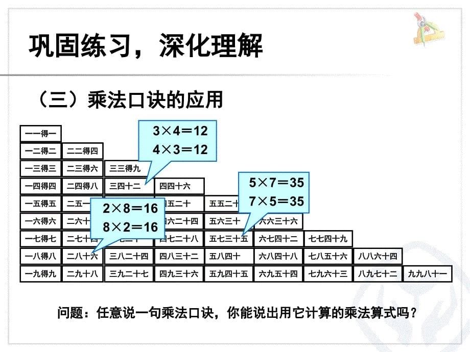 乘法口诀表课堂PPT_第5页