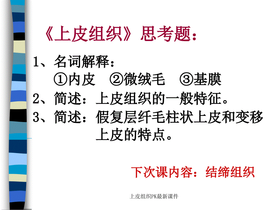 上皮组织PK最新课件_第2页