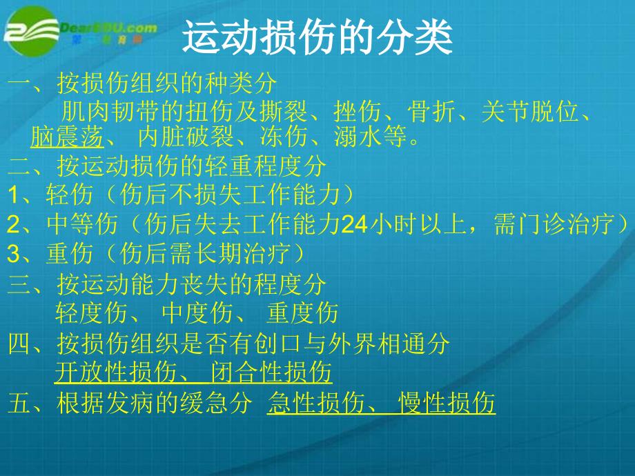 高中体育《运动损伤的预防与处理》课件_第3页