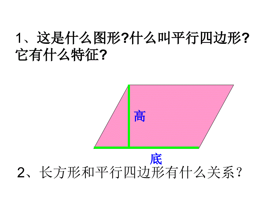 平行四边形的面积优秀课件1_第2页