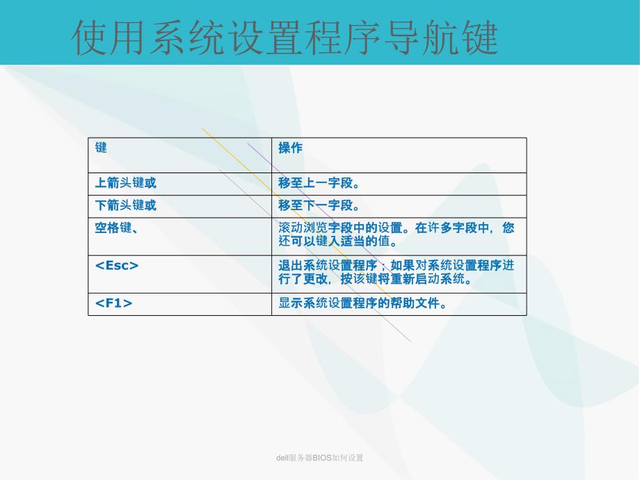 dell服务器BIOS如何设置课件_第4页